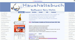 Desktop Screenshot of haushaltsbuch.com